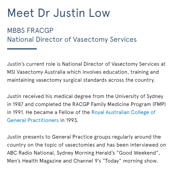 Meet Dr Justin Low